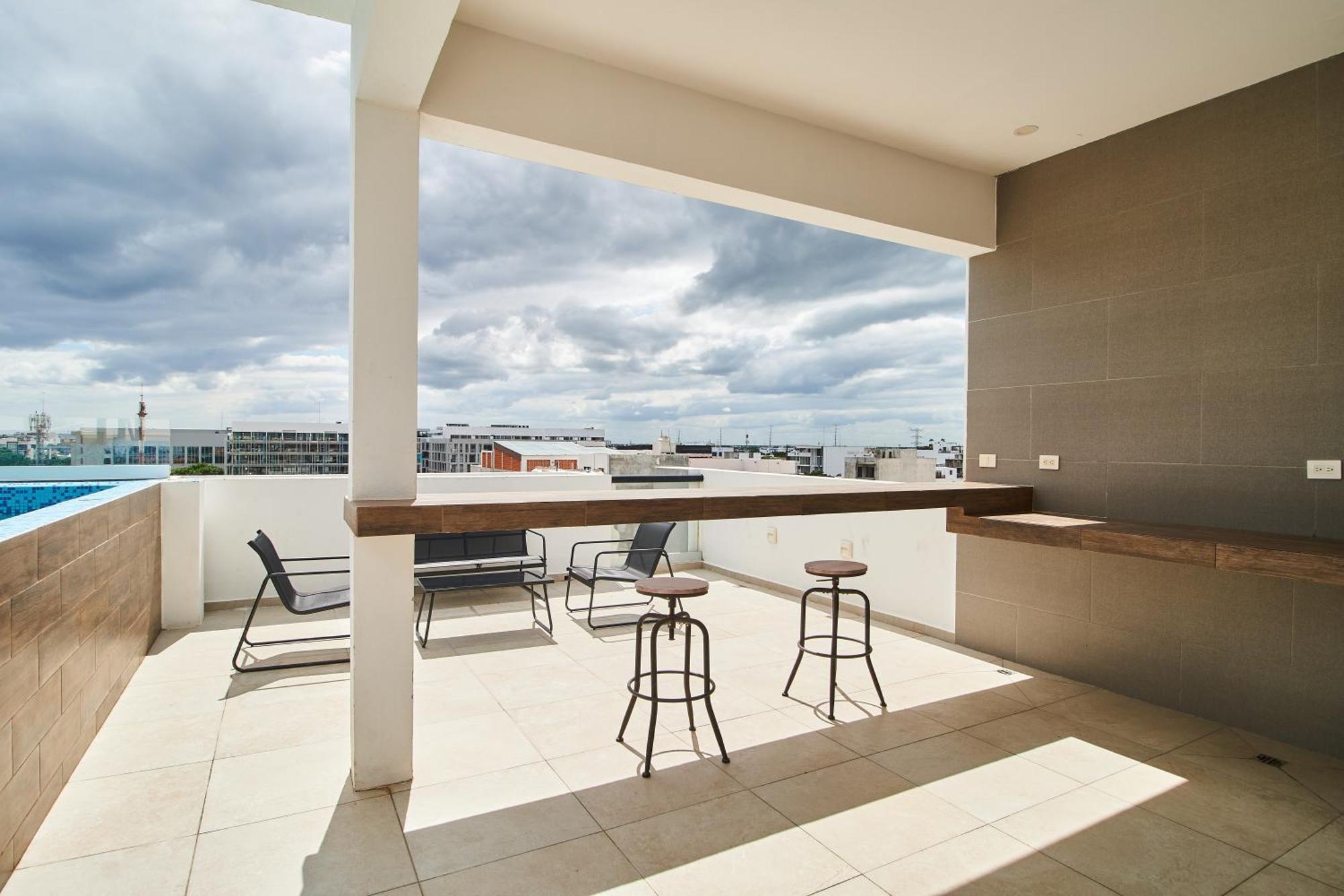 Torre 42 Playa Del Carmen By Lockey Aparthotel Exterior foto